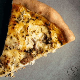 Chicken & Mushroom Quiche Slice