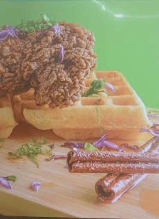 Hot Honey Chicken Waffle