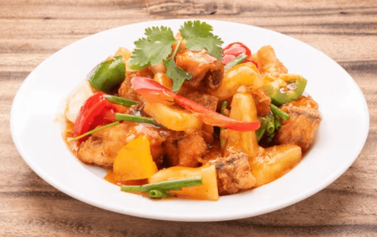 Sweet and Sour fish & Prawn