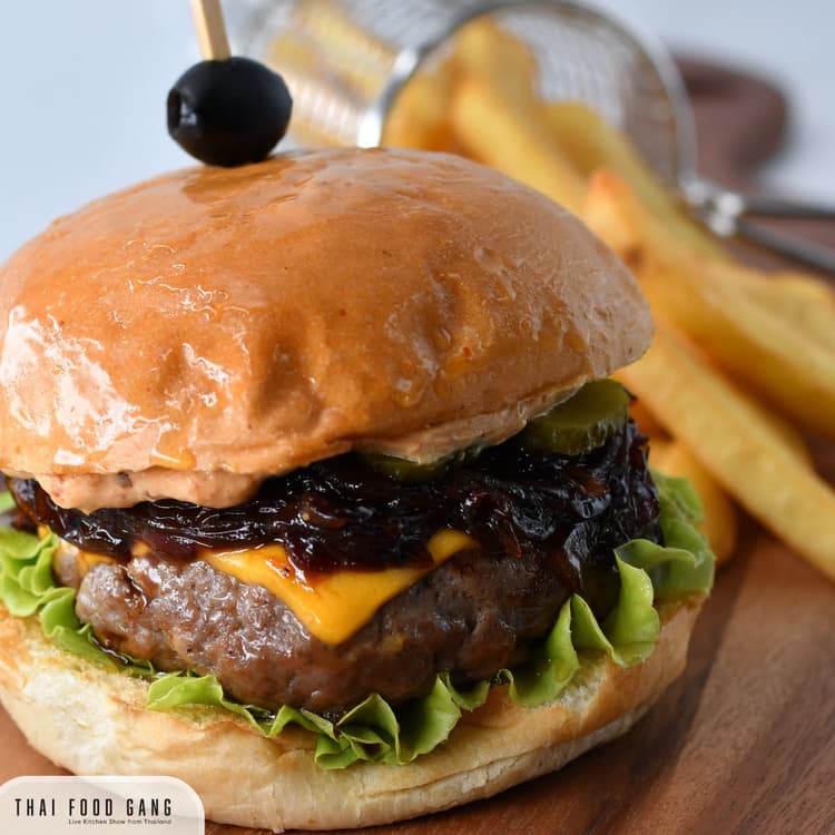 Thai Beef Burger