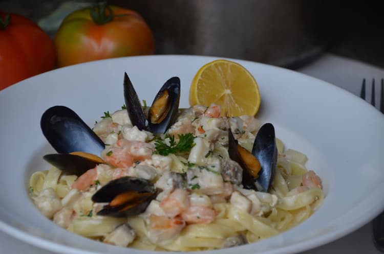 Seafood Fettuccini