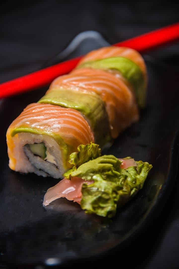 Salmon Rainbow ( 6 pcs )