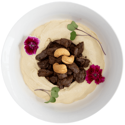 Hummus with Lamb