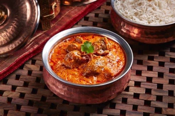 Naan + Mutton Korma