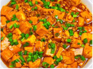 Minced pork with tofu