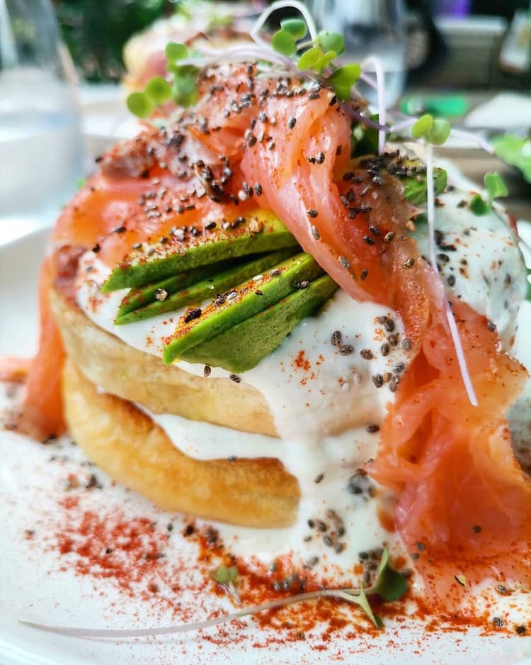SALMON PANCAKES