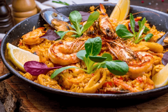 Seafood Paella