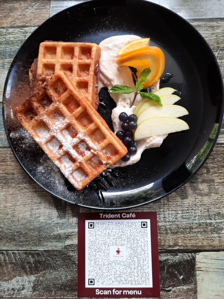 Waffle With Nutella