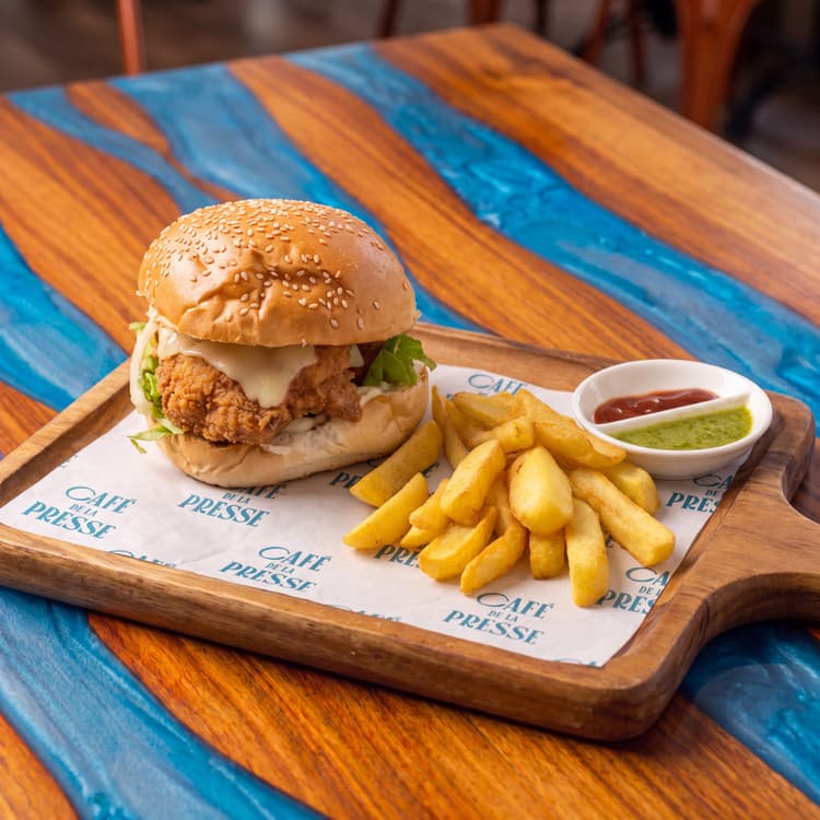 Chicken Crunch Burger