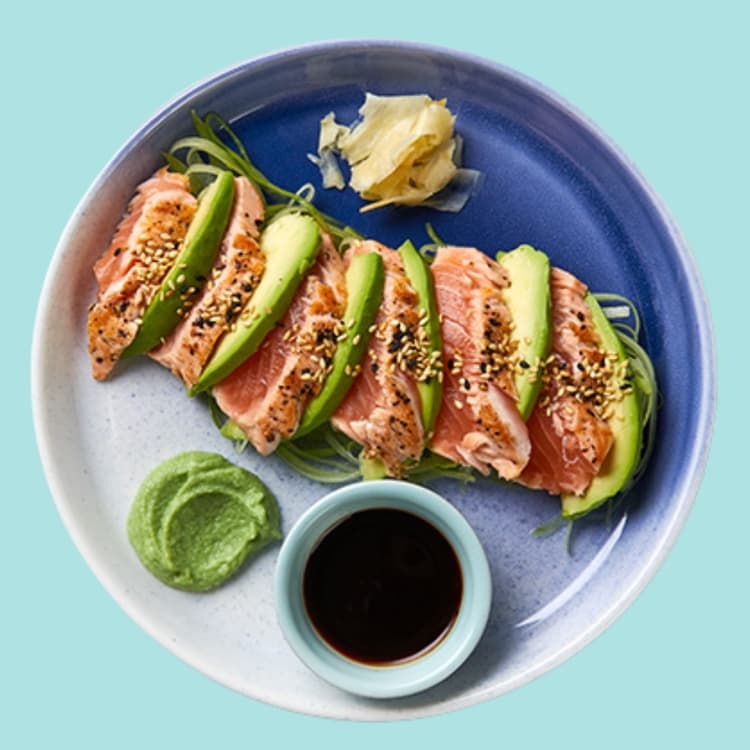 Seared Salmon Salad