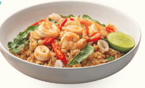 Riz Frit Thai Poulet & Oeuf