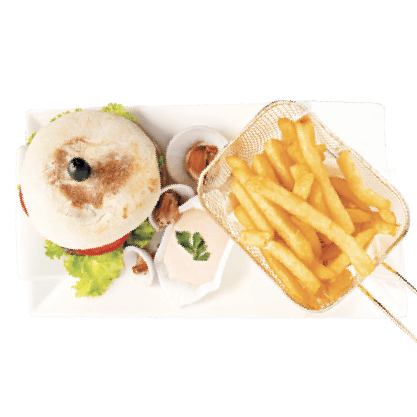 Kids Moroccan Lamb Burger