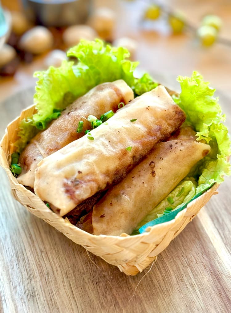Lumpia Sayur - Veg Spring Rolls