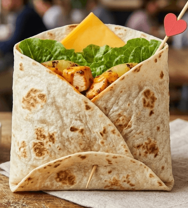CHICKEN & PINEAPPLE WRAP