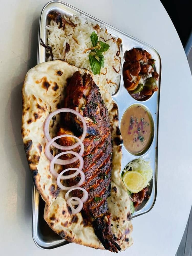 Tandoori Fish Thali