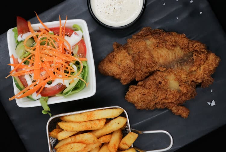 Fish In Batter (Served with tartar sauce only)