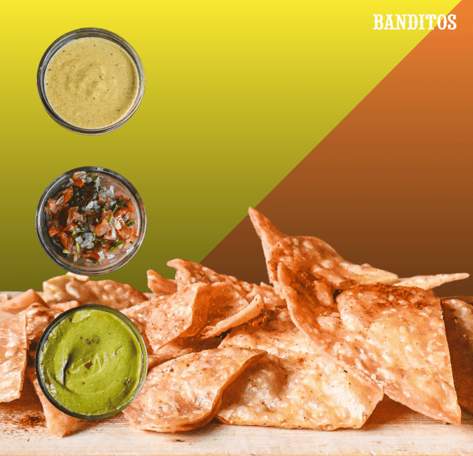 Nachos guacamole