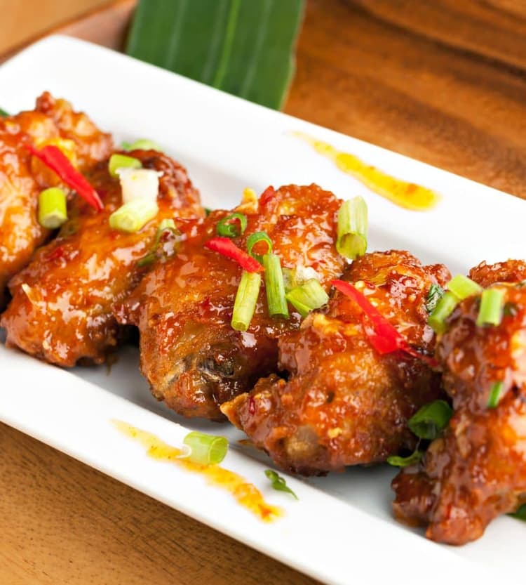 Thai Chicken Wings ( 6pcs )