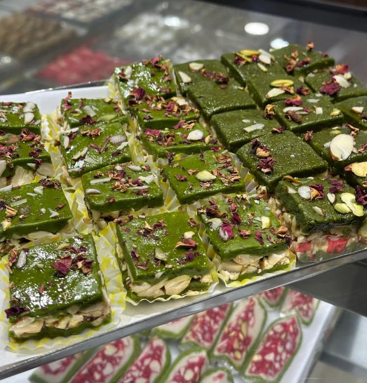 Dry Fruit Pista Rose Barfi