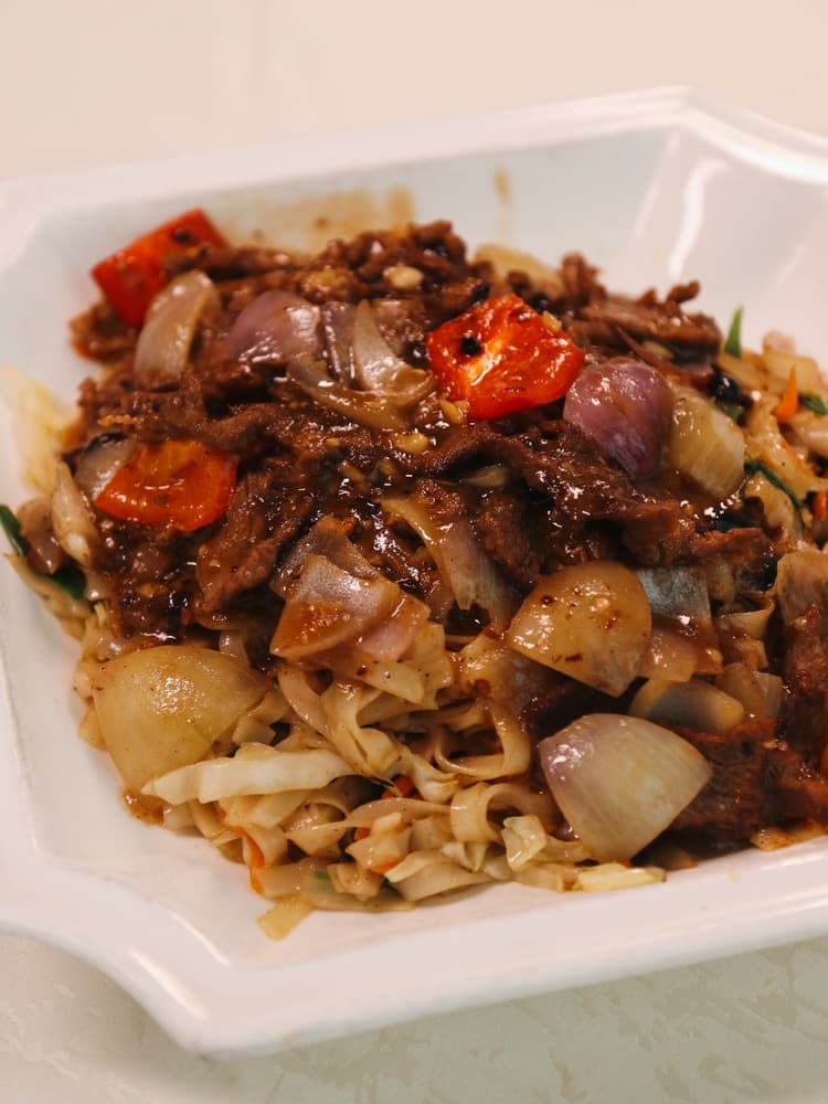 Saho Foon + Beef Black Beans