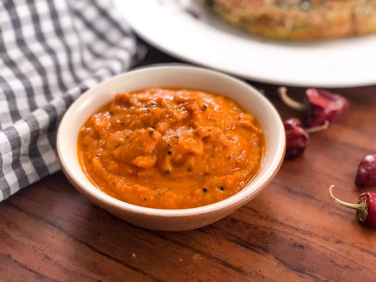 Tomato Lehsun Ki Chutney