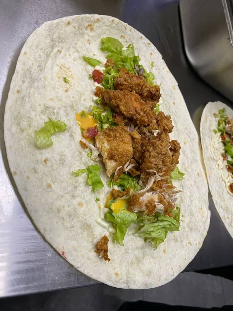 Mexican Crispy chicken wrapito