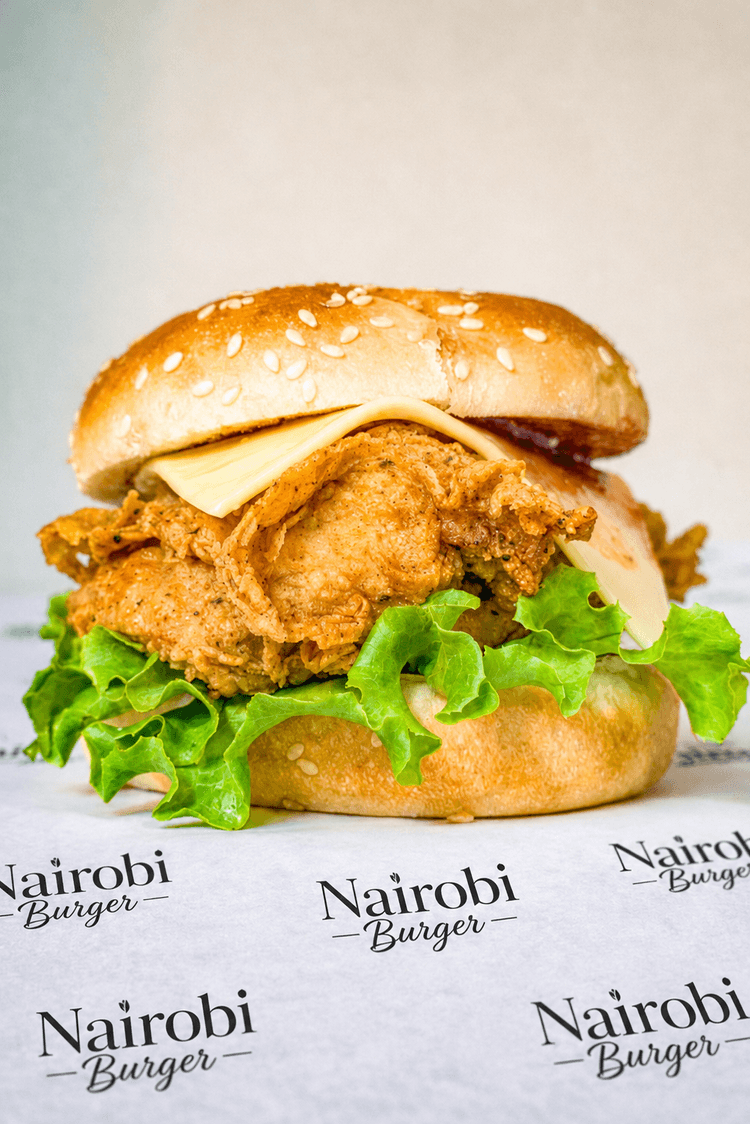 NAIROBI CLASSIC CRISPY CHICKEN BURGER