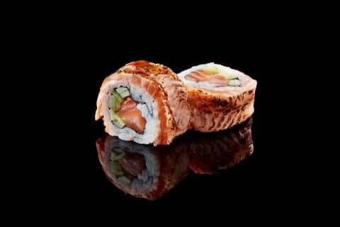 Signature - Salmon Teriyaki Roll  (8pc)