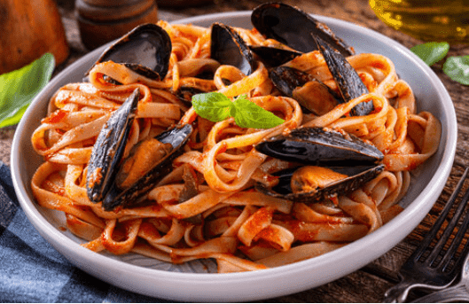 Linguini Marinara - Seafood