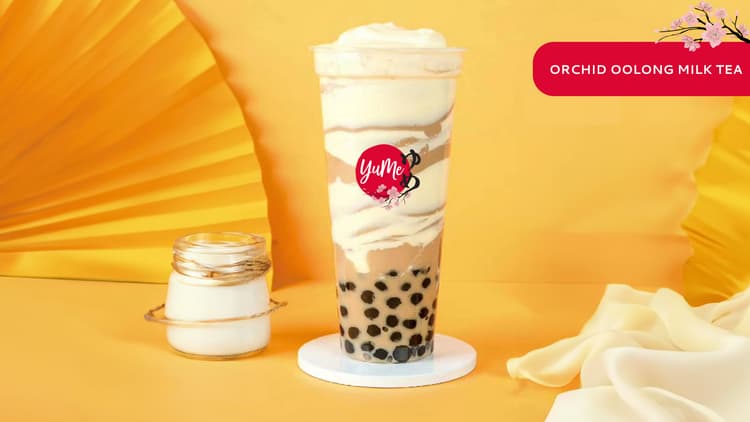 ORCHID OOLONG MILK TEA