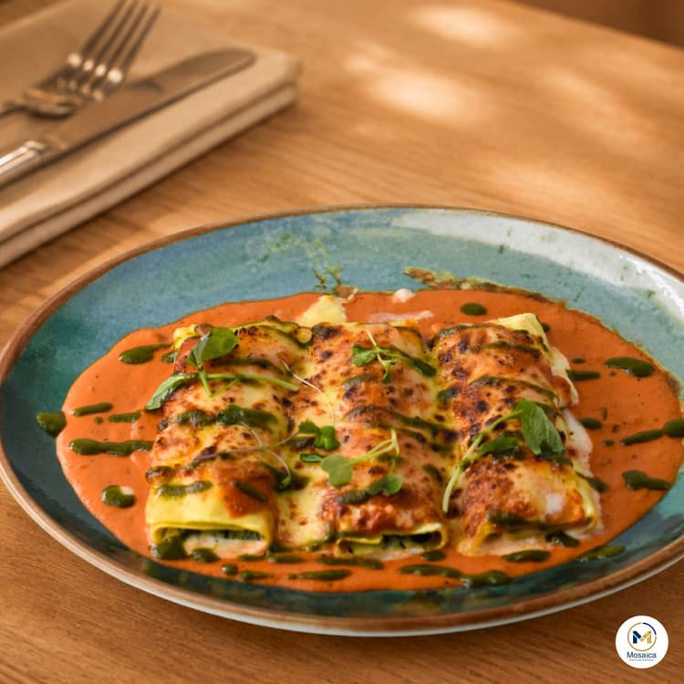 Ricotta & Spinach Cannelloni