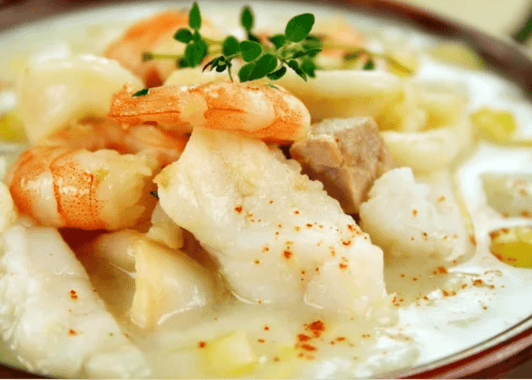Creamy Corn Soup (with Seafood)