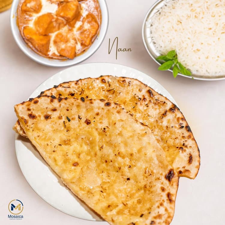 Cheese & Garlic Naan