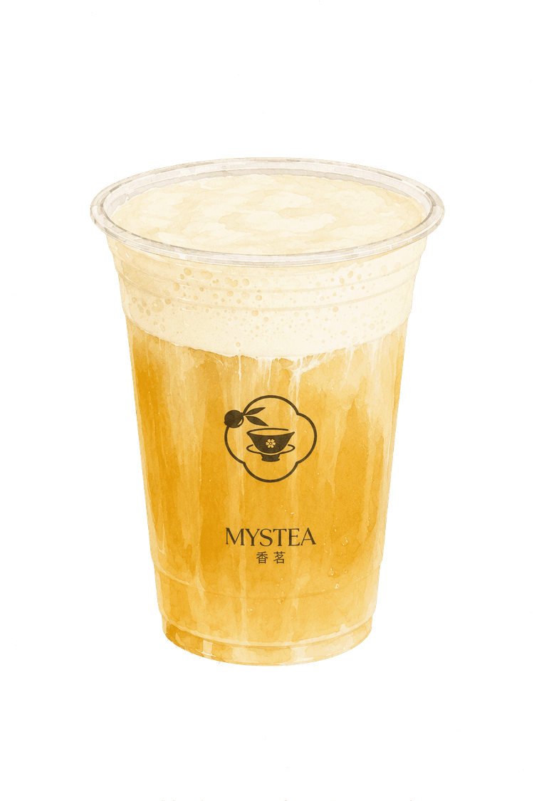 Golden Well Tea + Salted Cheese Cream