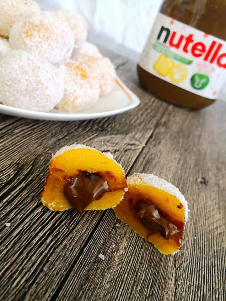 Mochi Nutella (Not Vegan)