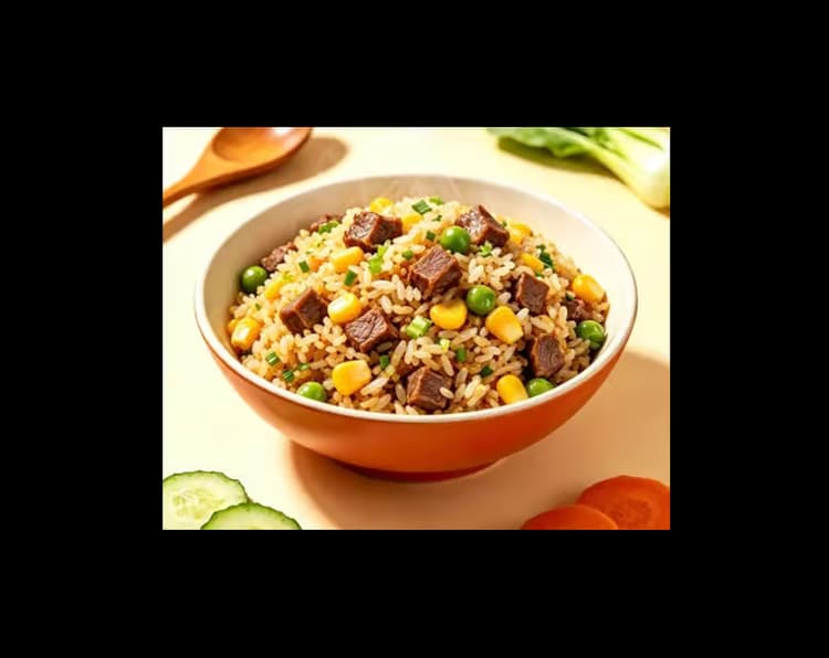 Beef fried rice