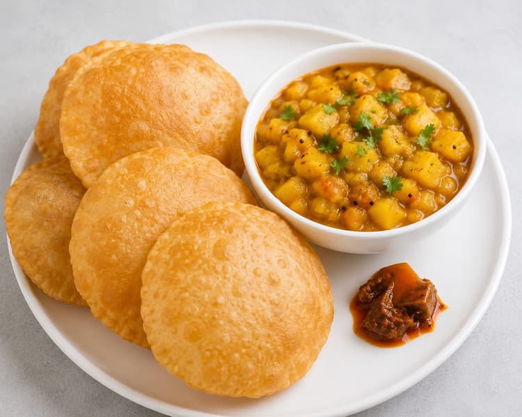 Puri Bhaji Pickel