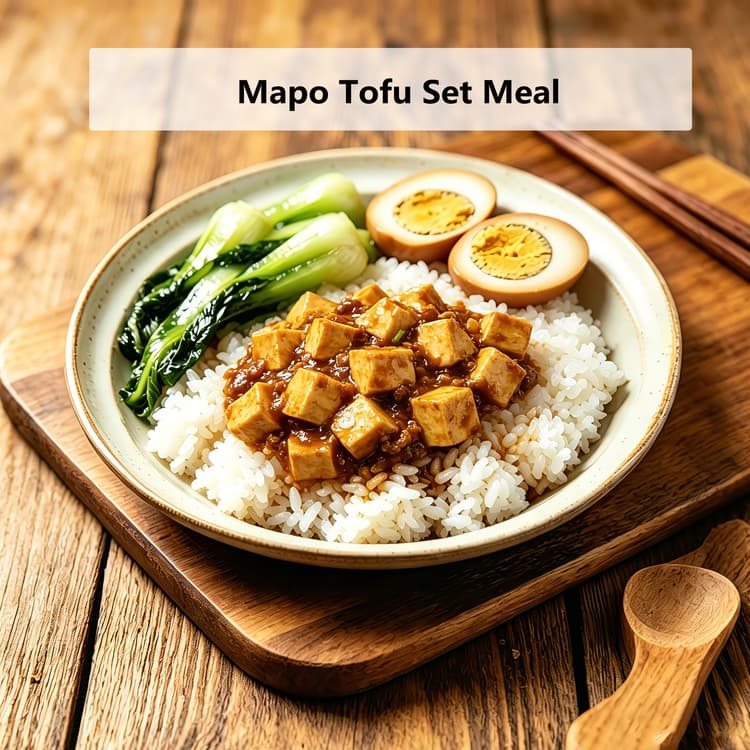Mapo Tofu Set Meal
