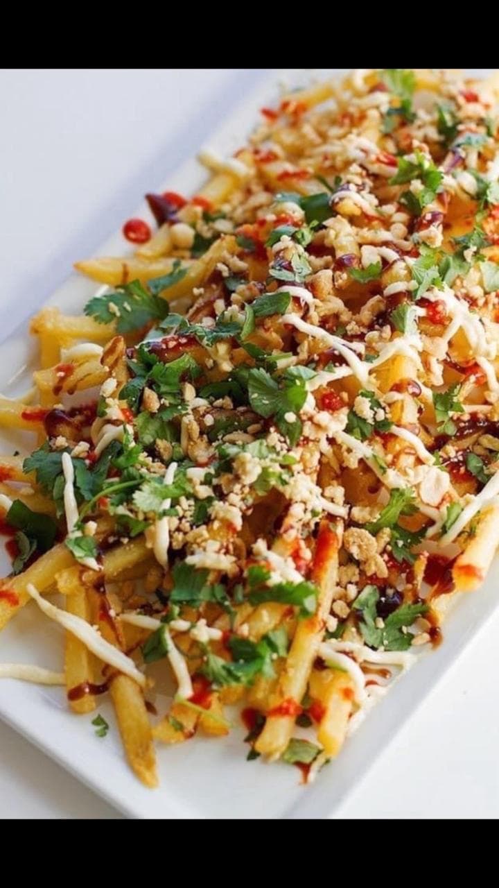 Loaded Fries: Chicken/Prawns