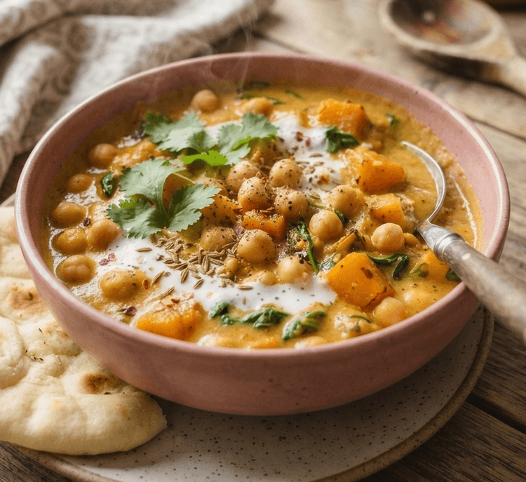 CHICKPEA CURRY SOUP
