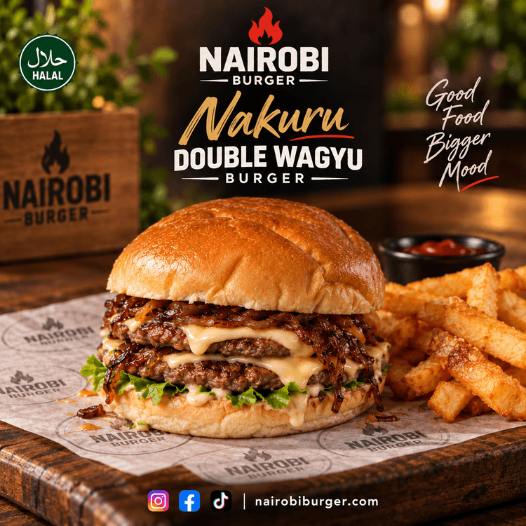 NAKURU DOUBLE WAGYU BURGER