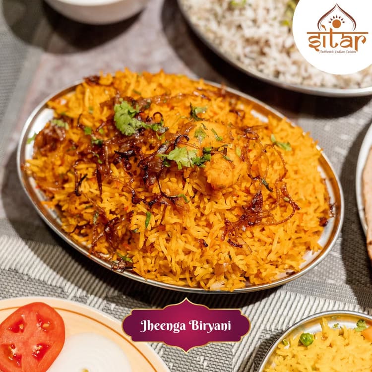 Jheenga Biryani
