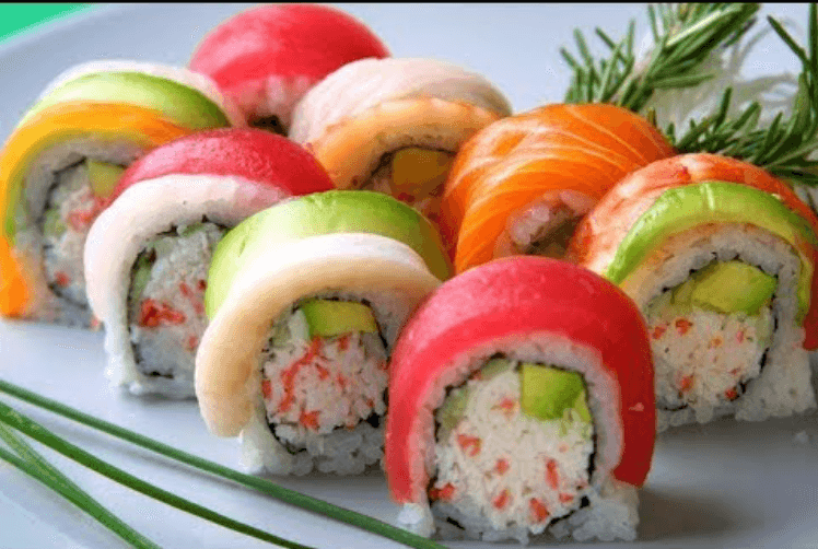 Signature - Rainbow Roll (8pc)