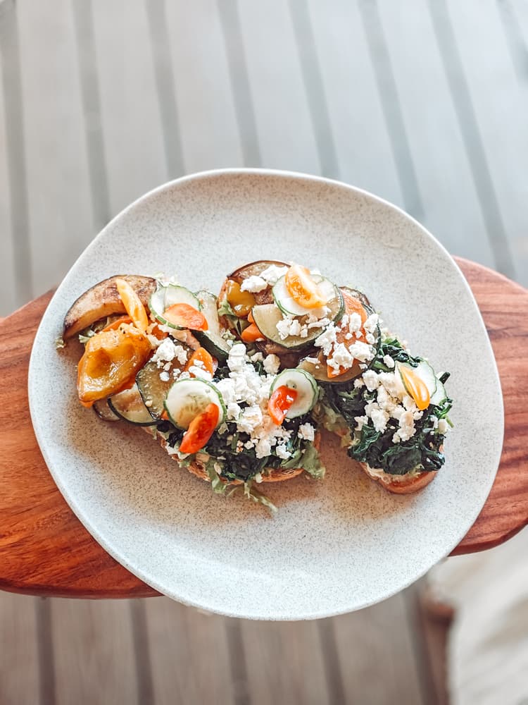 Grilled Veggie Bliss  on Sourdough