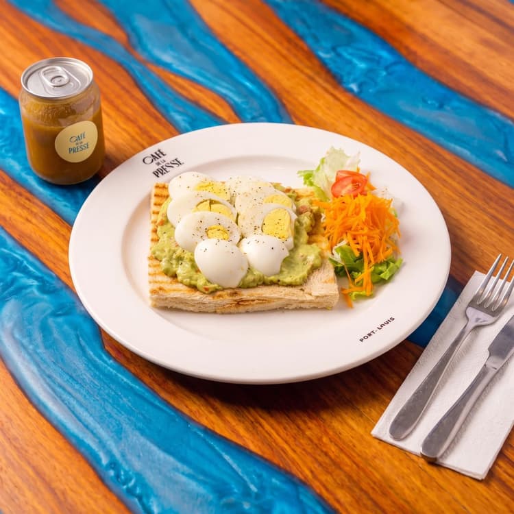 Avocado & Egg Tartine