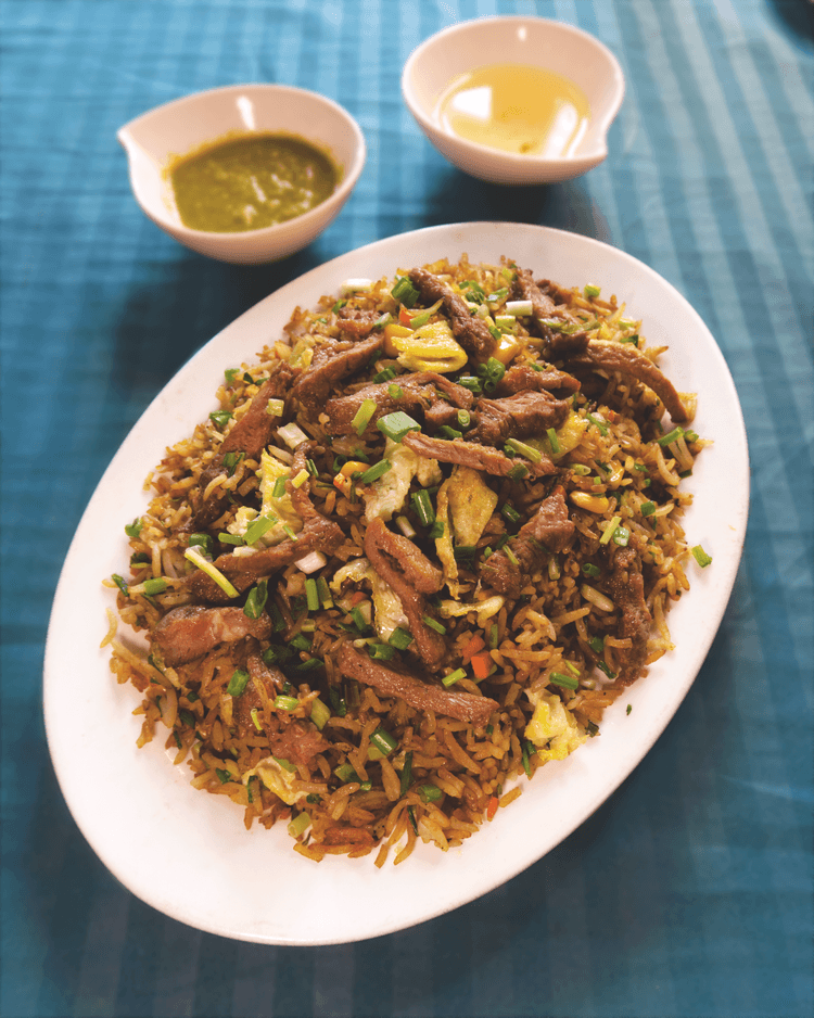 Riz frite Poulet & Oeuf