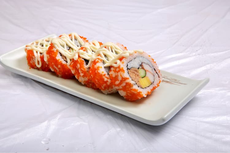 Crab Seed Salad Sushi