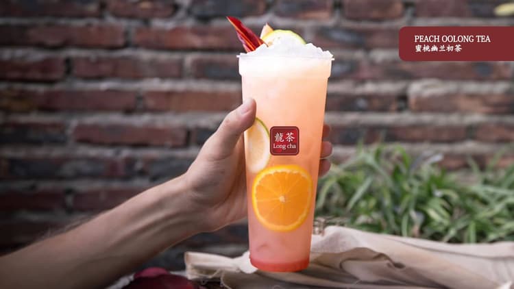 PEACH OOLONG TEA     700ML