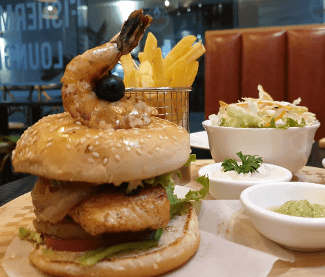 Fisherman Signature Burger
