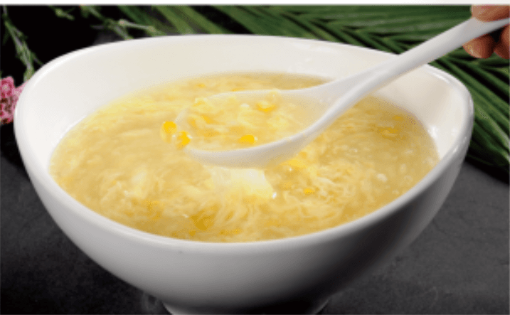 Soup de mais et poulet